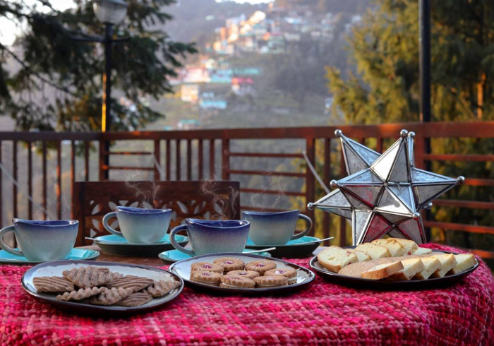 Dining at Peace Channels Dalhousie Resorts
